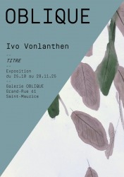 Image Exposition Galerie Oblique, St.Maurice